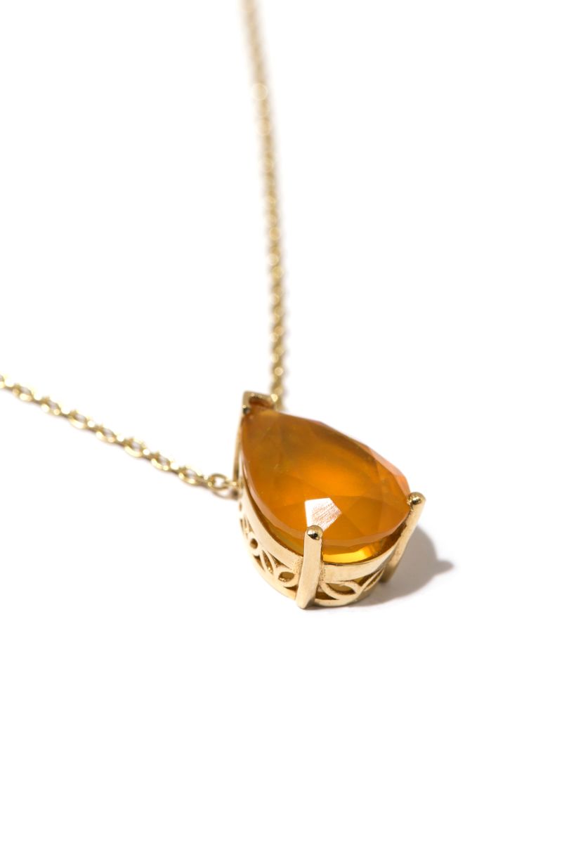 Opal Damla Kolye - Pride Collection