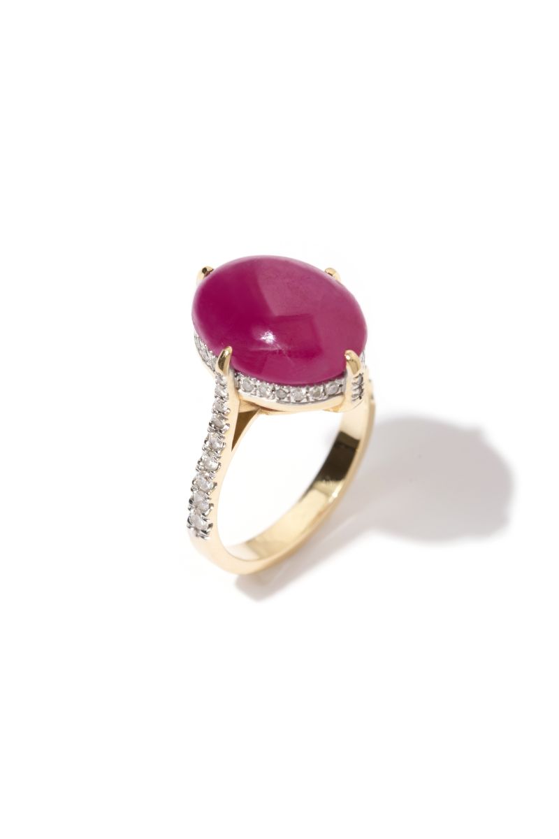Ruby Yüzük - Art Collection