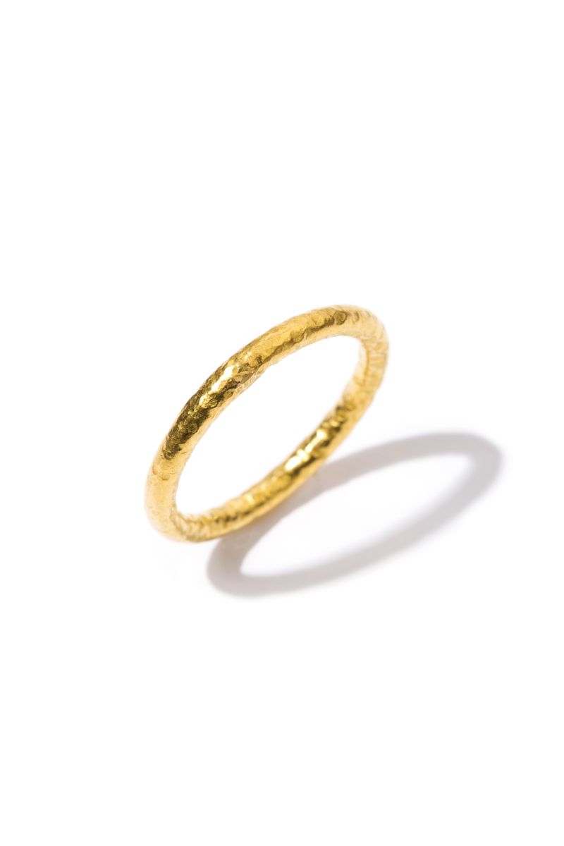 Dokulu Simit Yüzük - Art Collection