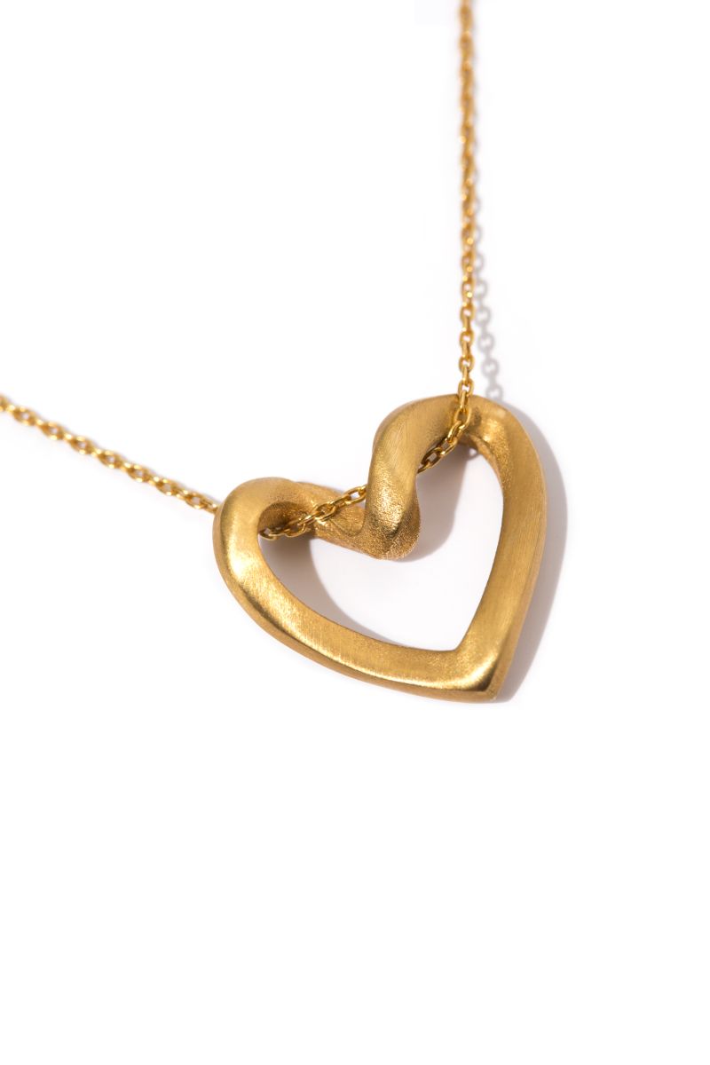 Üç Boyutlu Kalp Kolye - Pride Collection