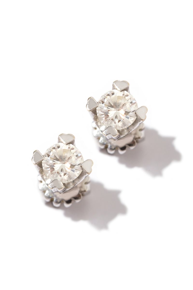 Tek Taş Pırlanta Küpe - Bride Collection